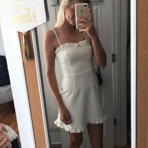 French Connection White Dress